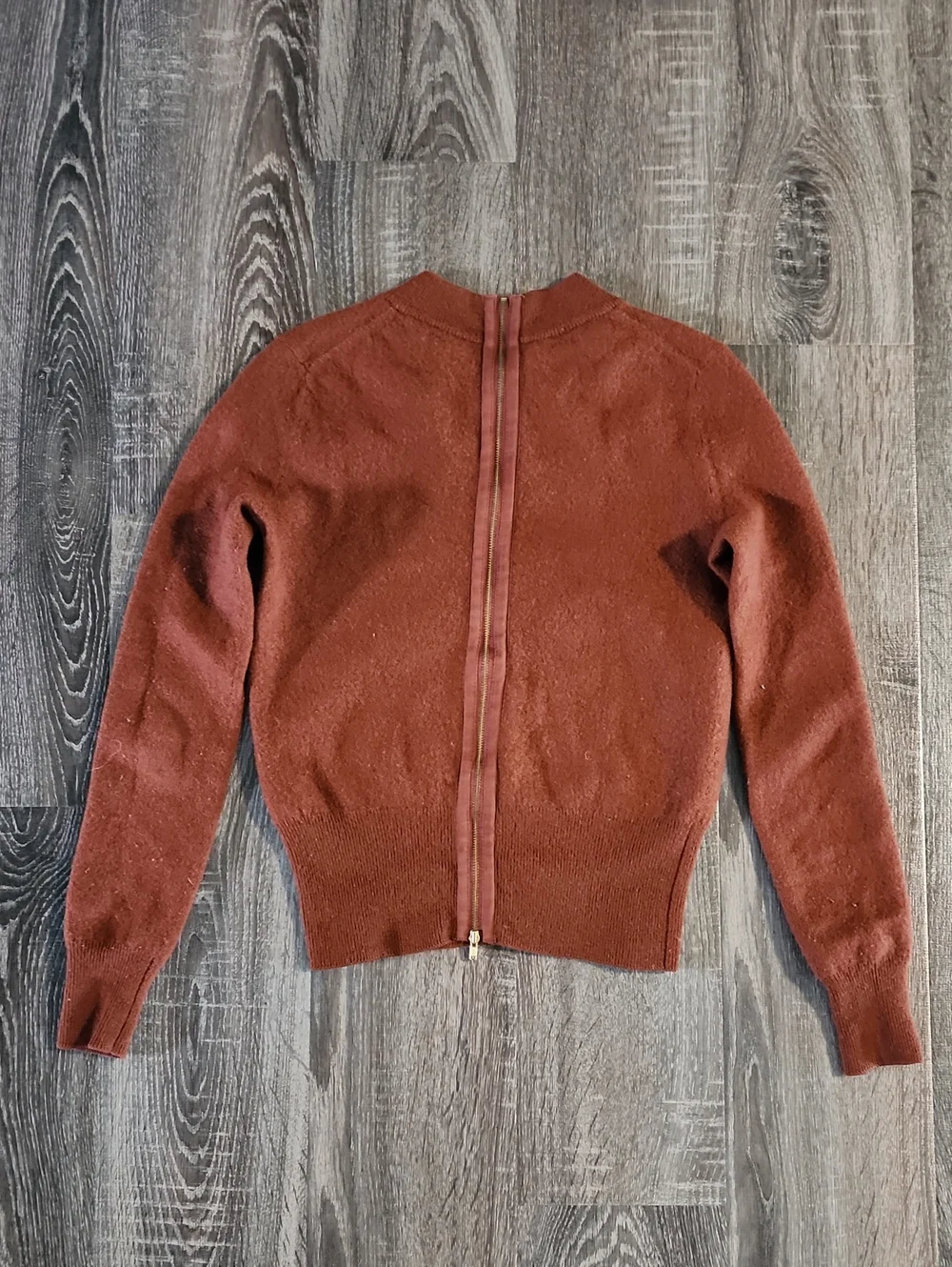 🌵 J.Crew Zip Back Merino Wool Sweater 🌵